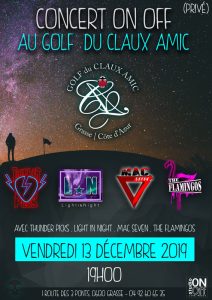 Affiche du concert StudioONOFF