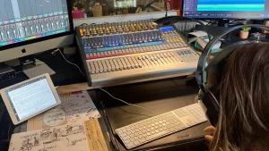 masterclass au studio on/off à Mougins avec Cassidy Sacré