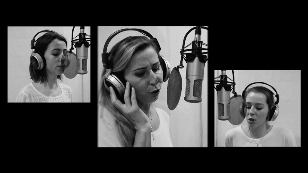 enregistrement des voix au Studio ONOFF à Mougins