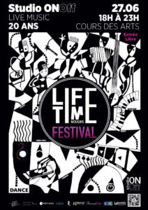 Affiche LIFETIME festival de StudioONOff